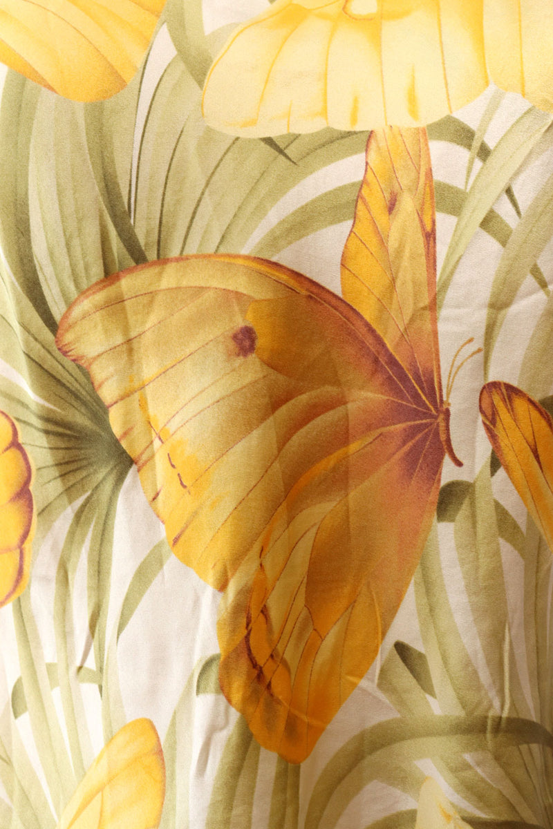 Y2K Butterfly Silk Cami S-S/M