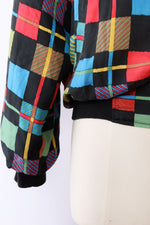 Carol Horn Geo Silk Bomber M