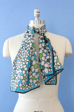 Japanese Floral Long Scarf