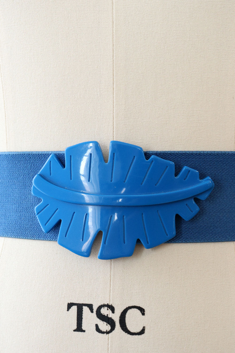 Cobalt Leaf Waist Belt