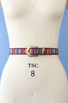 Colorful Tapestry Woven Belt