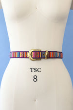 Colorful Tapestry Woven Belt