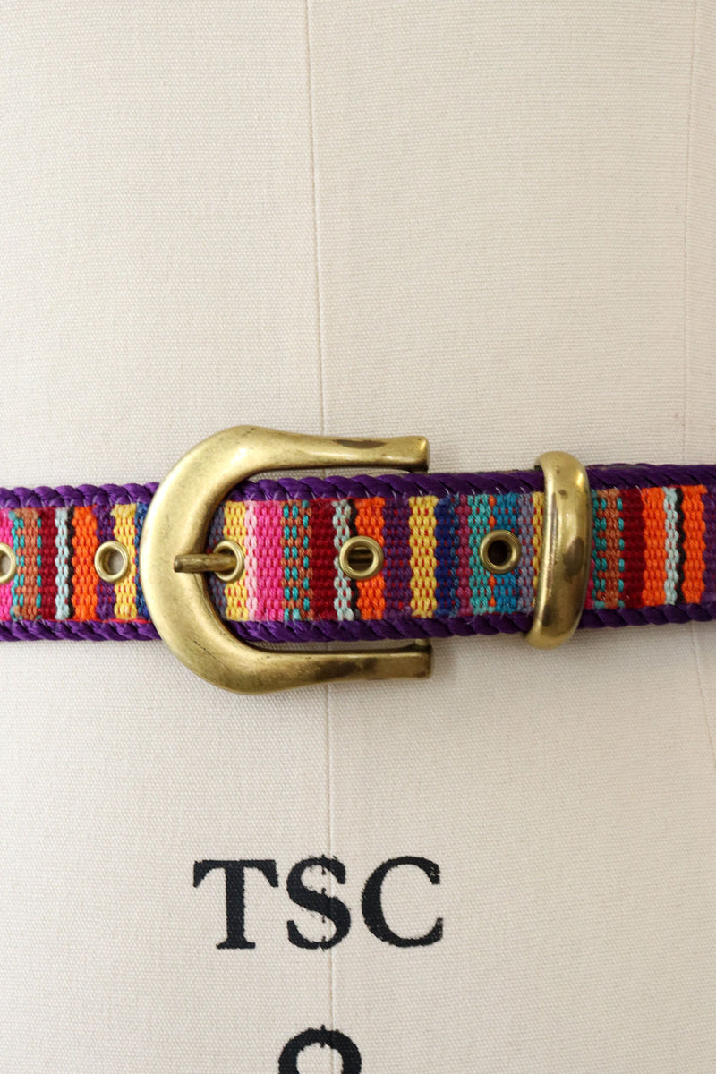 Colorful Tapestry Woven Belt