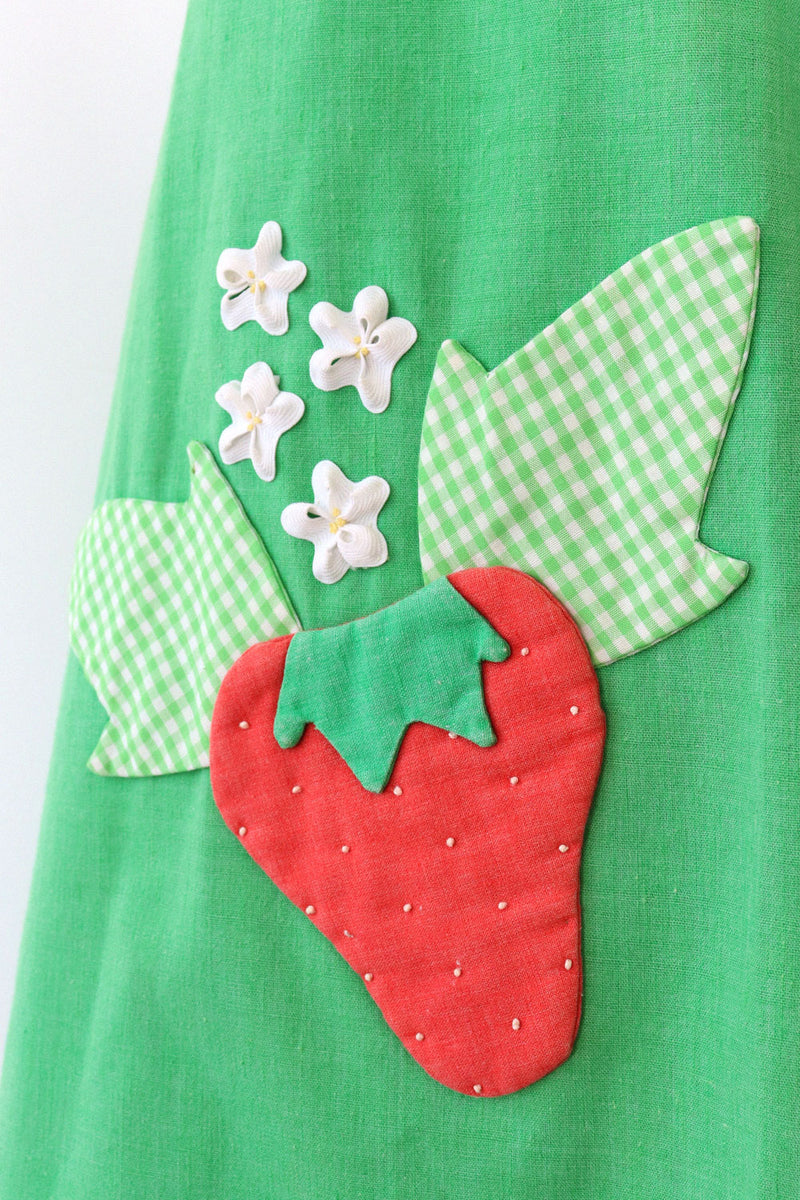 Strawberry Fields Wrap Skirt M/L