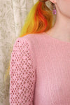 Rose Pink Net Sleeve Mini XS-M