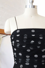 Polka Dot Fit Flare Dress S/M-M