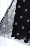 Polka Dot Fit Flare Dress S/M-M