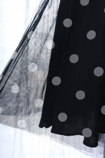 Polka Dot Fit Flare Dress S/M-M