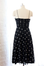 Polka Dot Fit Flare Dress S/M-M