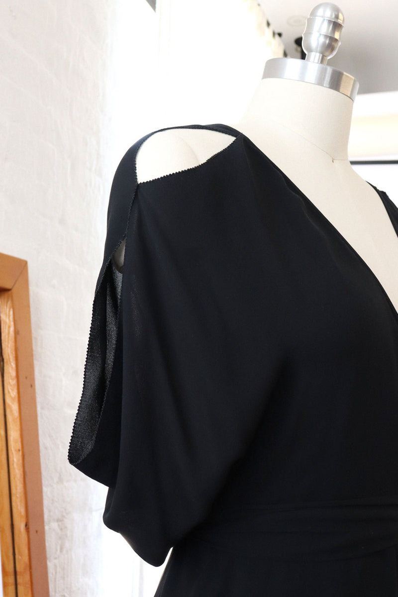 Isabel Toledo Silk Wrap Dress XS/S