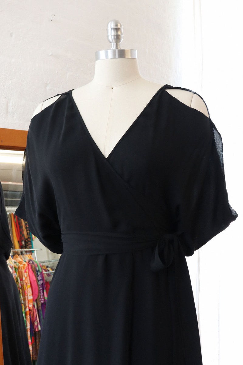 Isabel Toledo Silk Wrap Dress XS/S