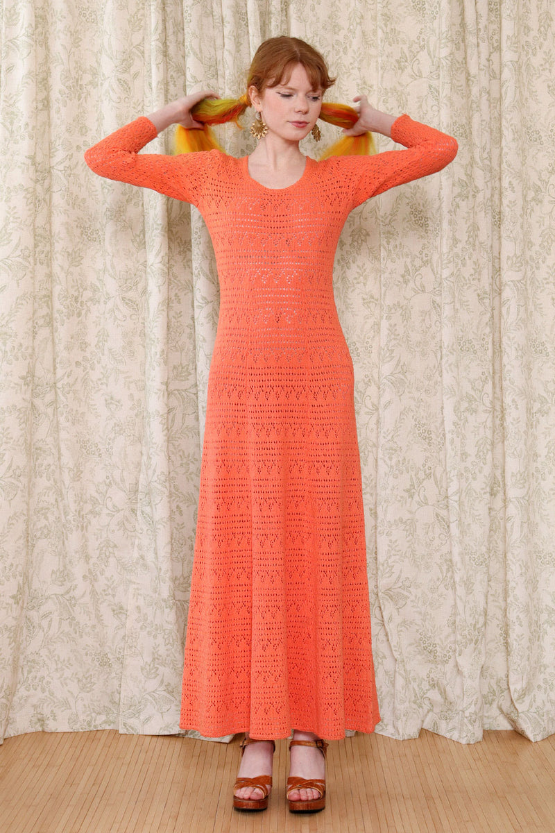 Papaya Pointelle Maxi XS/S