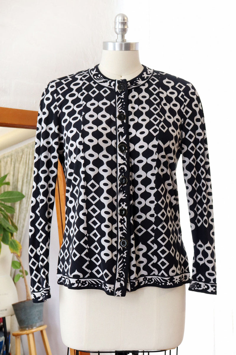 Bessi Silk Jersey Buttondown M