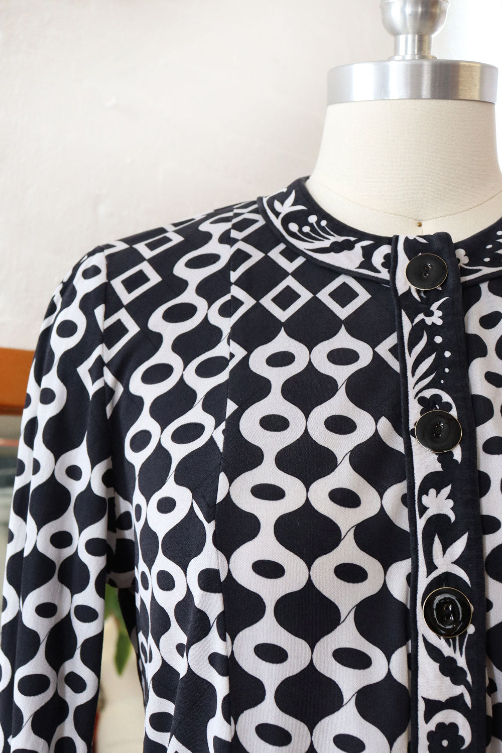 Bessi Silk Jersey Buttondown M