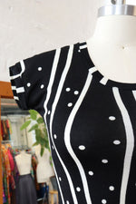 Cathy Geo Scoop Tee XS/S