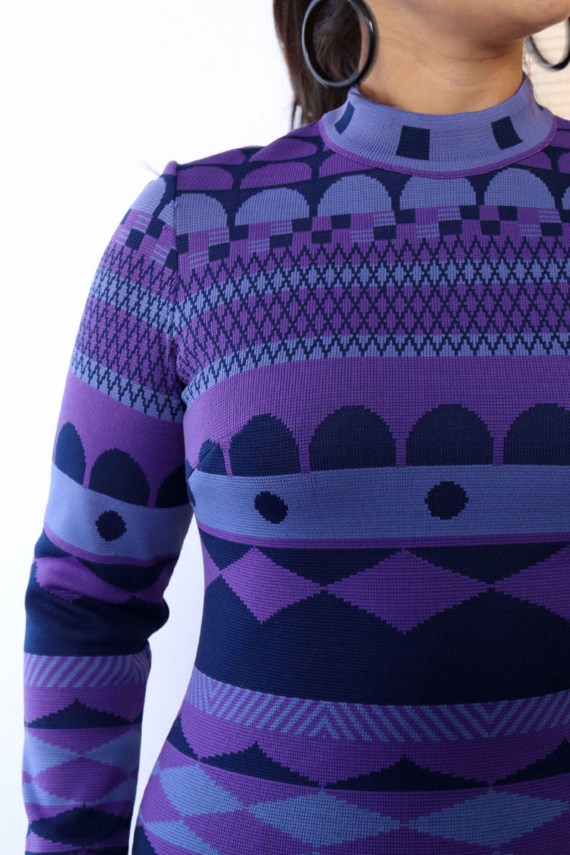 Architectural Knit Dress M