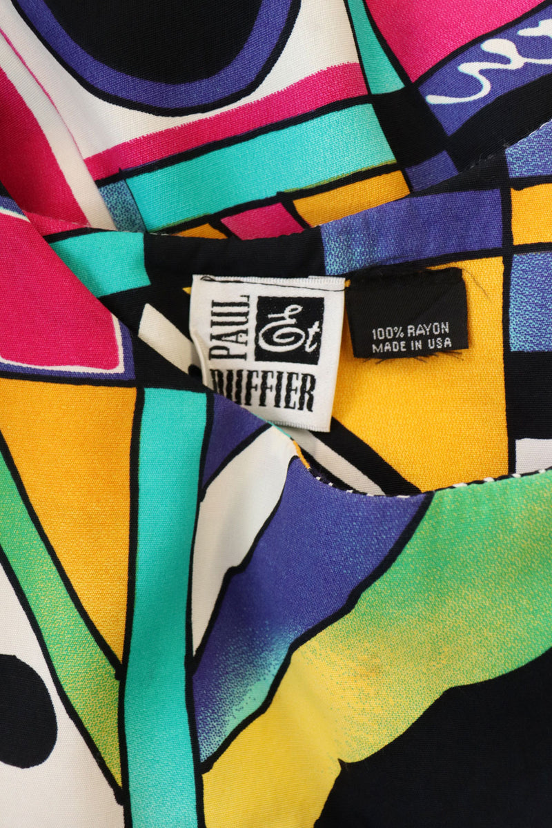Paul Et Duffier Trippy Mini Dress M