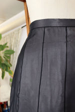 Black Chiffon Layer Skirt S