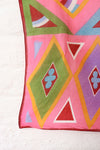 Bright Geometric Cotton Kerchief