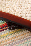 Ivory Raffia Clutch