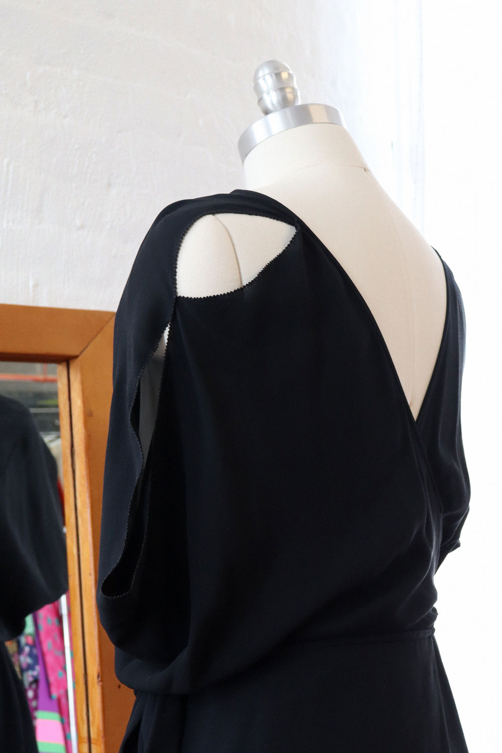 Isabel Toledo Silk Wrap Dress XS/S