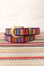Colorful Tapestry Woven Belt
