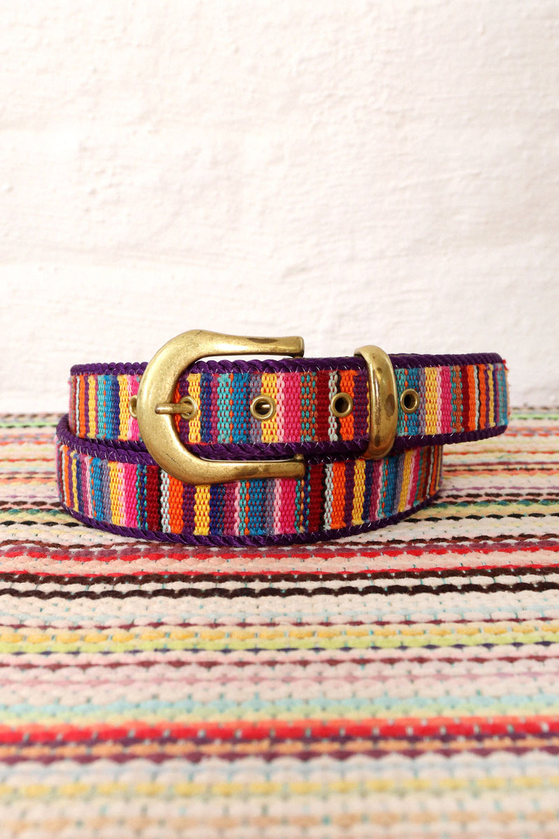 Colorful Tapestry Woven Belt