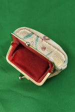 Tiny Painted Leather Pouch