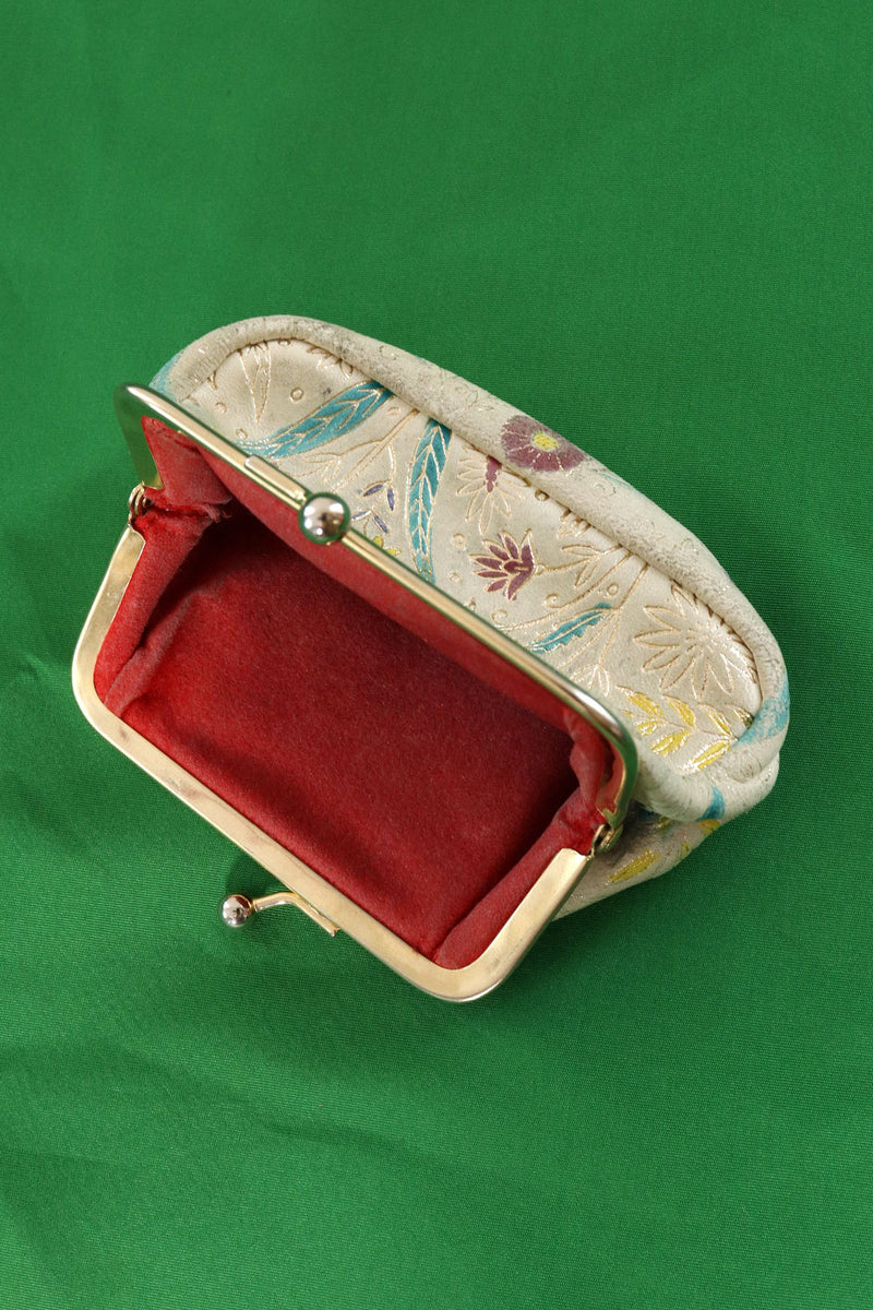 Tiny Painted Leather Pouch
