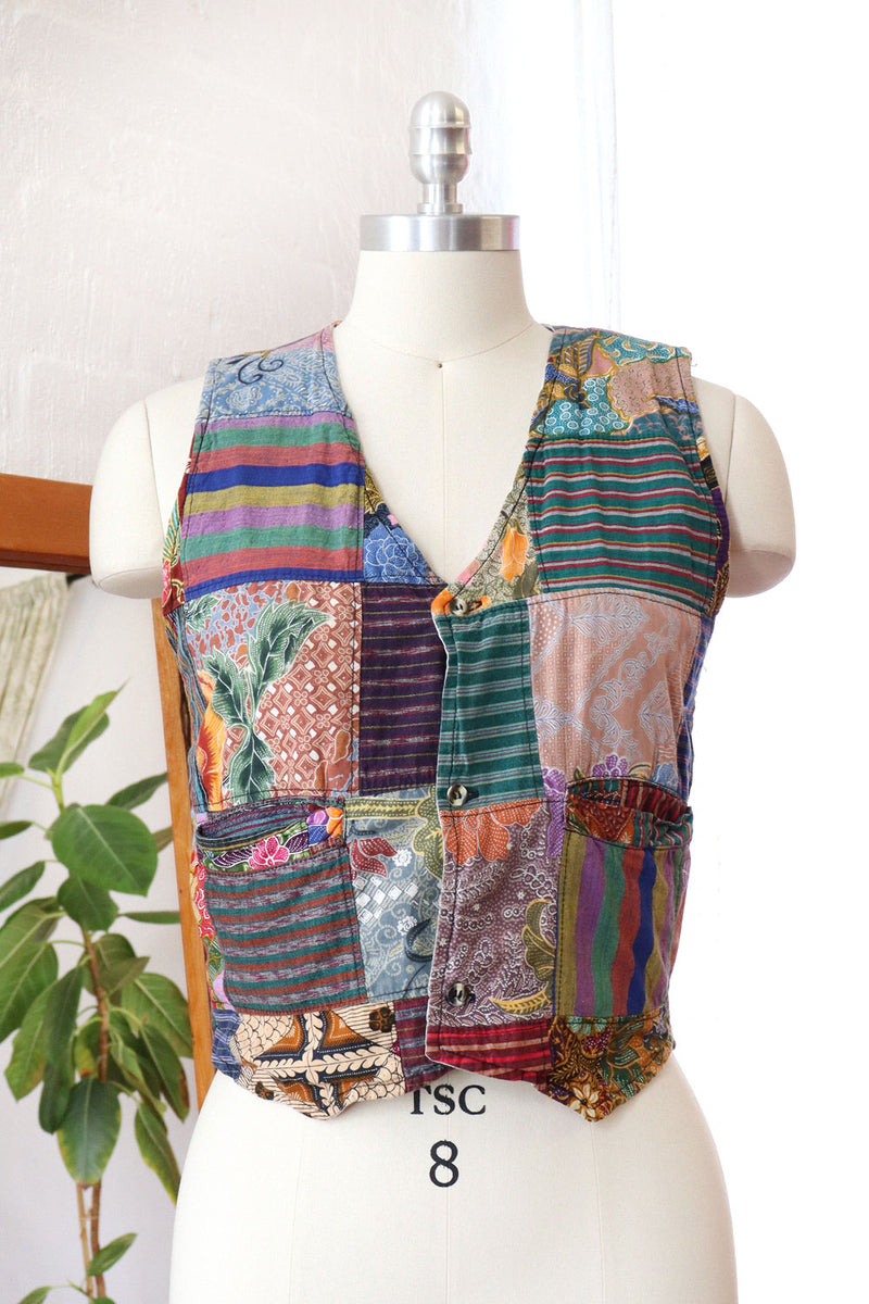 Patchwork Lotus Vest XS/S