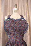 Sweetheart Paisley Pocket Apron XS-L