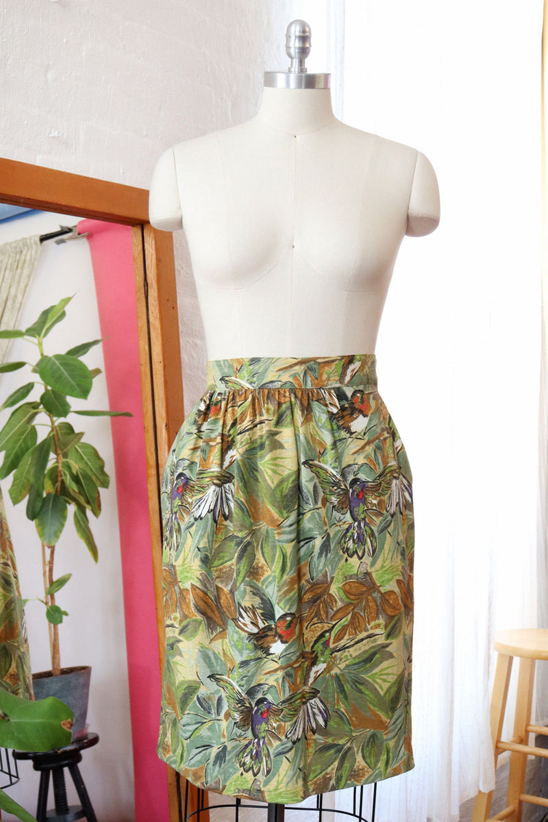 Vera Hummingbird Skirt L/XL