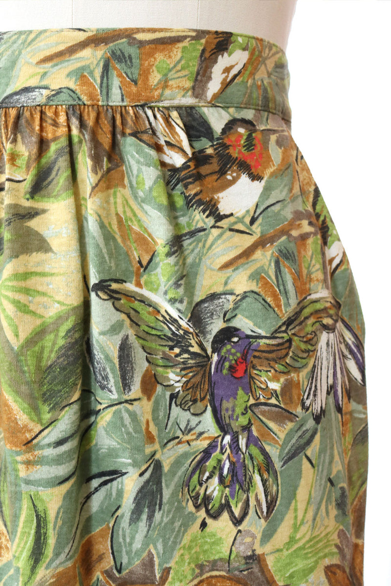 Vera Hummingbird Skirt L/XL
