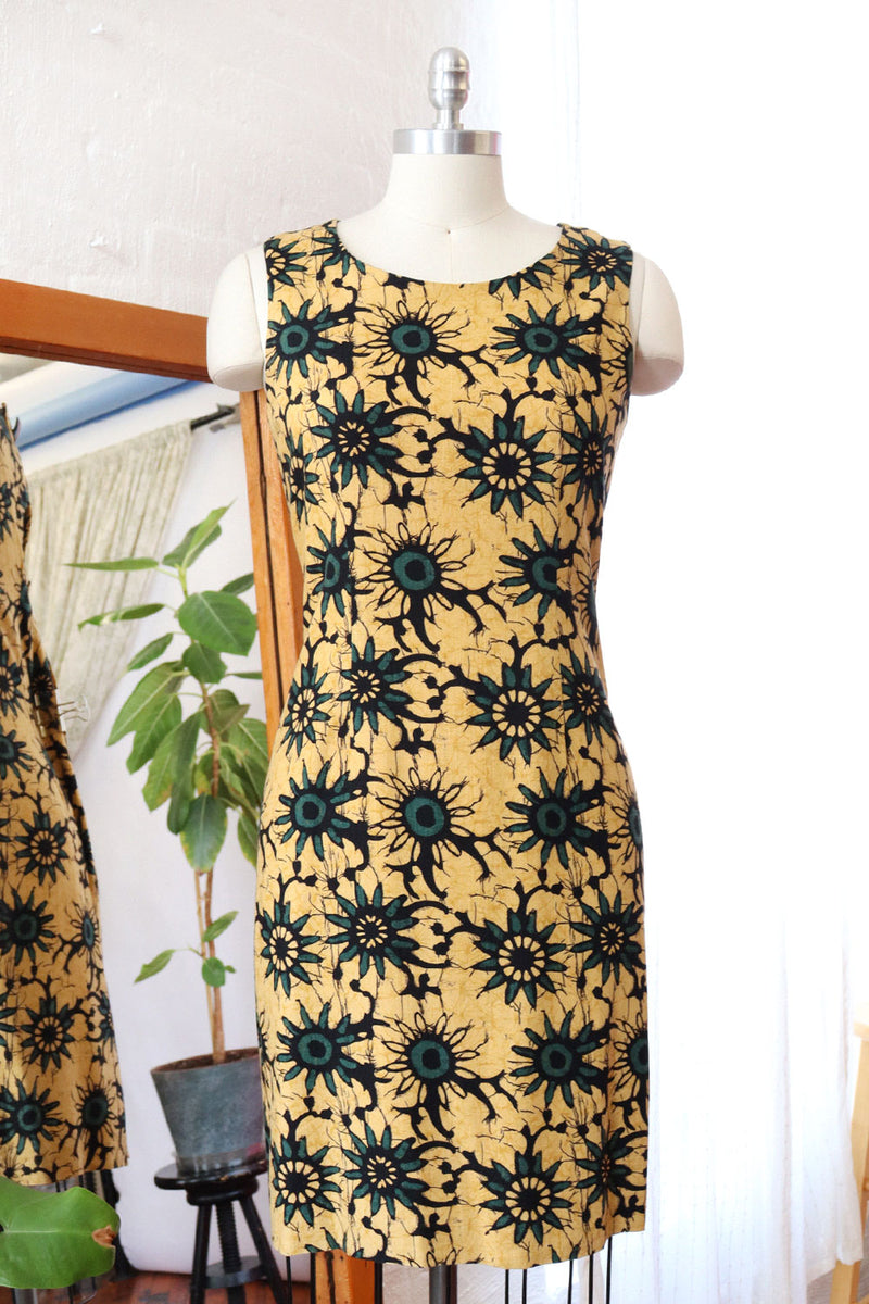 Gantos Batik Sheath Dress M