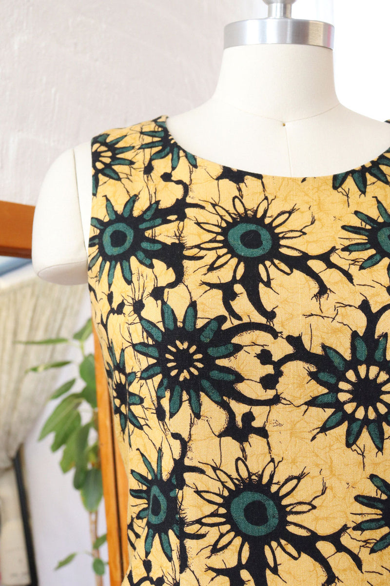 Gantos Batik Sheath Dress M