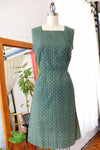 Green Medallion Cotton Dress XS/S