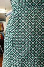 Green Medallion Cotton Dress XS/S