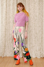 Flower Power Knit Flares S