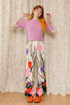 Flower Power Knit Flares S