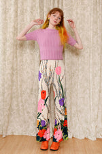 Flower Power Knit Flares S