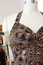 Earthy Batik Romper M