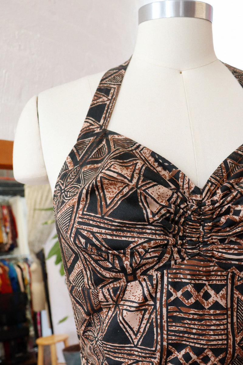Earthy Batik Romper M