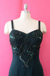 Ivy Green Beaded Dress S