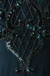 Ivy Green Beaded Dress S