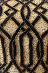 Niteline Deco Beaded Bodice Dress S/M