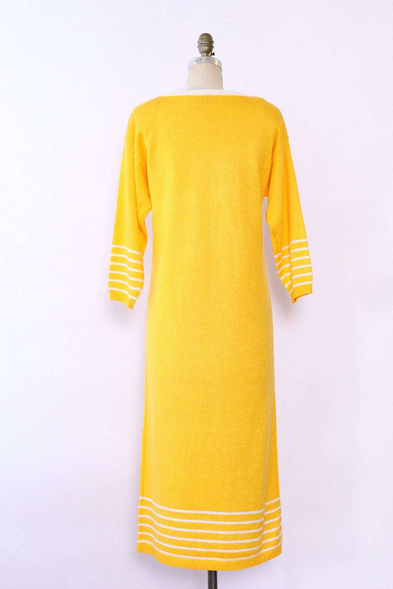 Sporty Sunshine Sweater Dress S/M