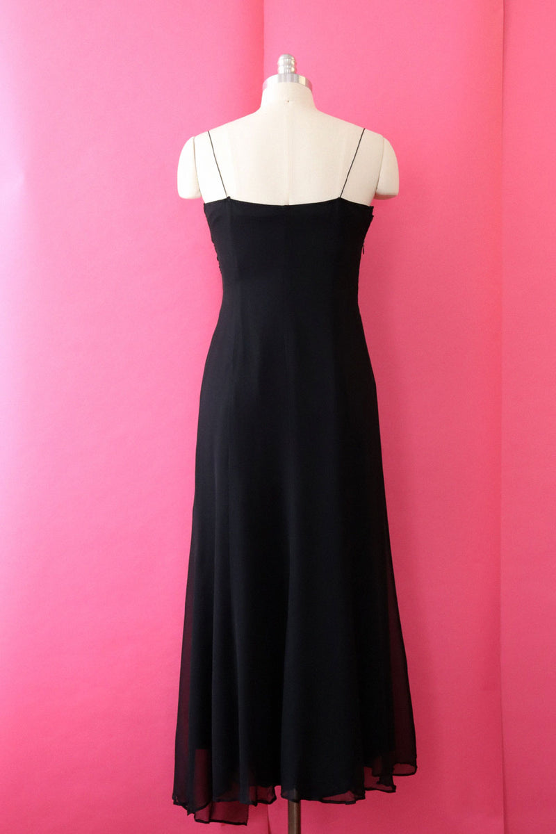 Minimal Silk Chiffon Gown XS/S