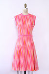 Sherbet Sunset Knit Dress L
