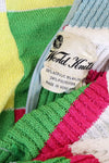 Candy Knit Squares Maxi Dress XS-M