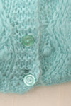 Robin's Egg Mohair Cardigan S-L